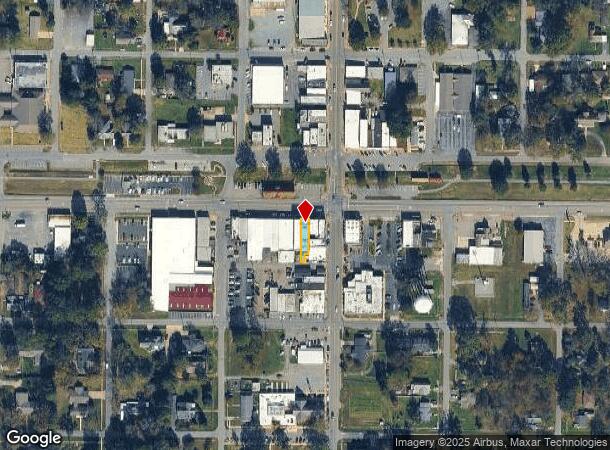 105 W Front St, Lonoke, AR Parcel Map
