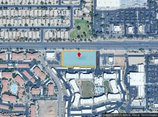 10615 E Southern Ave, Mesa, AZ Parcel Map