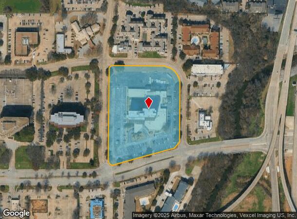 2401 E Lamar Blvd, Arlington, TX Parcel Map