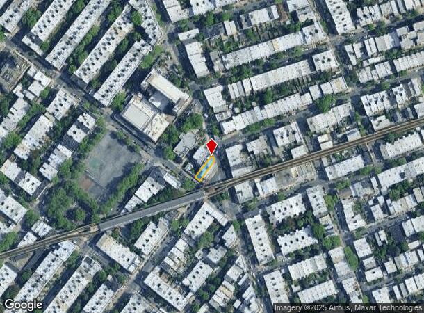 6692 Forest Ave, Ridgewood, NY Parcel Map