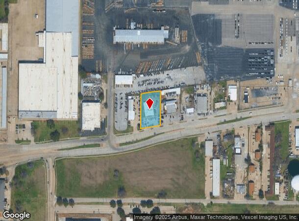 2921 E Abram St, Arlington, TX Parcel Map