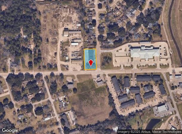 617 E South St, Alvin, TX Parcel Map
