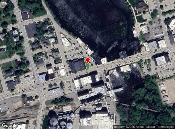 207 W Main St, Lowell, MI Parcel Map