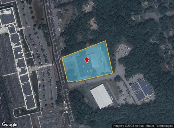  1551 Osgood St, North Andover, MA Parcel Map