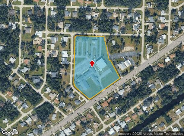 20444 Midway Blvd, Port Charlotte, FL Parcel Map