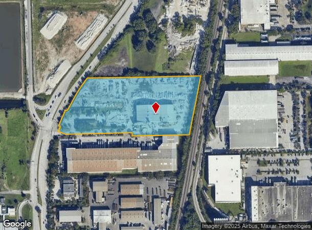 1590 N Andrews Avenue Ext, Pompano Beach, FL Parcel Map