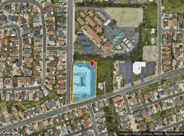  5930 Division St, San Diego, CA Parcel Map