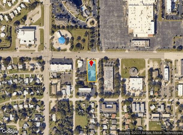  201 W Hibiscus Blvd, Melbourne, FL Parcel Map