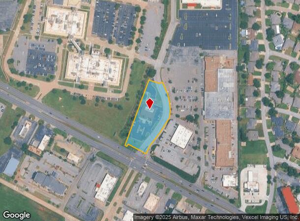  5563 Nw Expressway, Warr Acres, OK Parcel Map