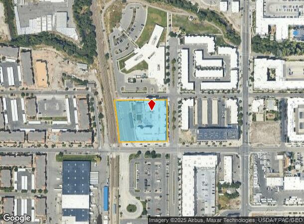  54 W Fireclay Ave, Salt Lake City, UT Parcel Map
