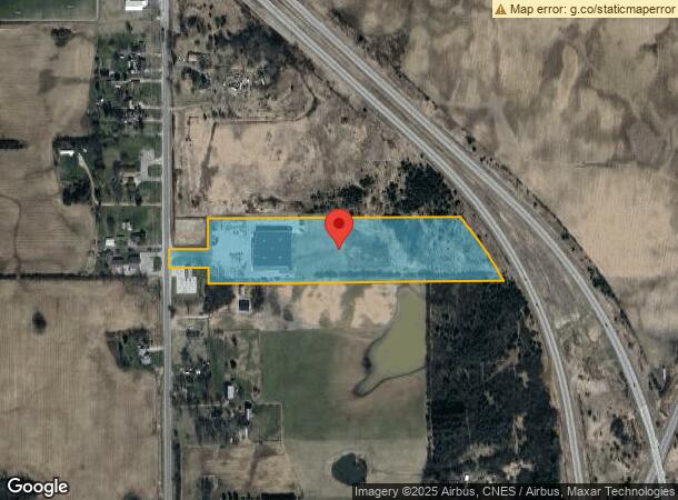  11250 N Mission Rd, Clare, MI Parcel Map