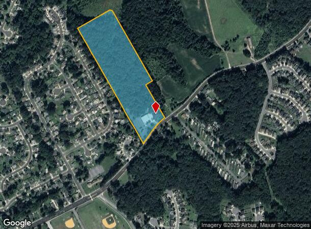2600 Willoughby Beach Rd, Edgewood, MD Parcel Map