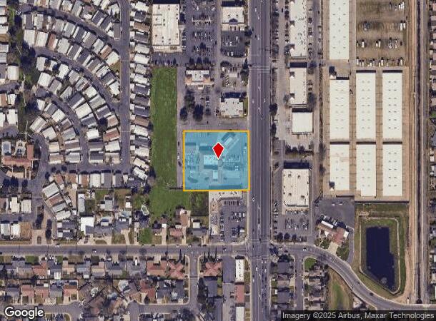 1821 Mitchell Rd, Ceres, CA Parcel Map