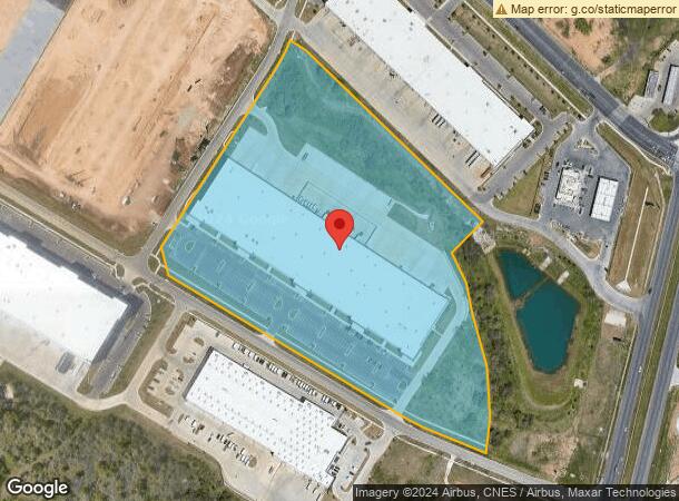  8136 Industry Way, Austin, TX Parcel Map