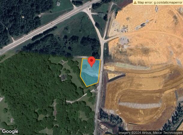  1428 Rock Springs Rd, Columbia, TN Parcel Map