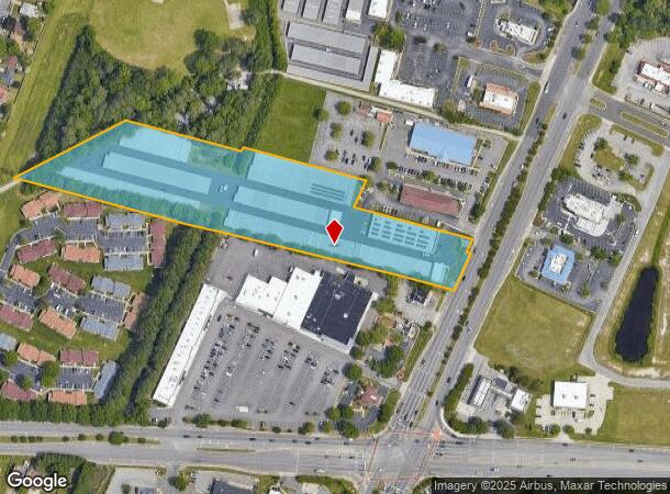  1545 General Booth Blvd, Virginia Beach, VA Parcel Map