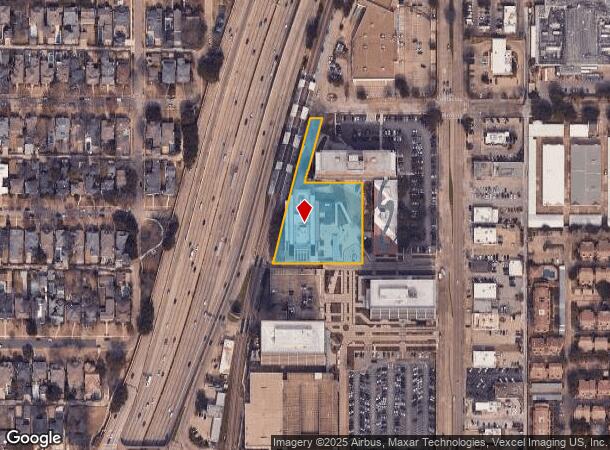 6688 N Central Expy, Dallas, TX Parcel Map
