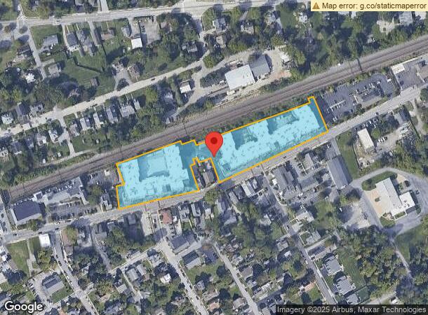  335 E King St, Malvern, PA Parcel Map