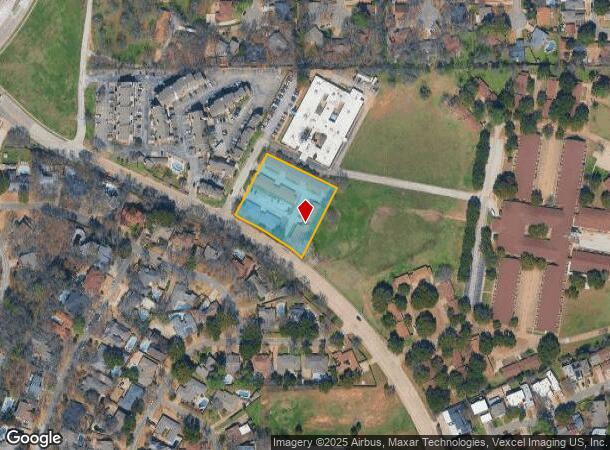  2637 W Randol Mill Rd, Arlington, TX Parcel Map