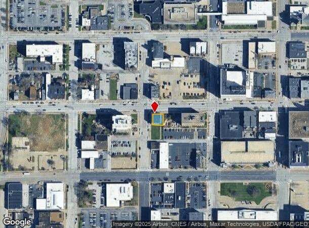 431 W 3Rd St, Davenport, IA Parcel Map