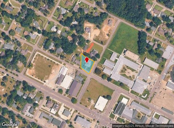 N Juniper St At Fifth Ave, Picayune, MS Parcel Map