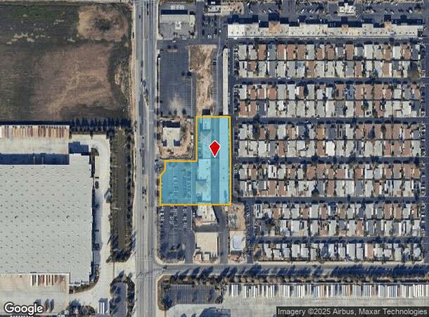  3895 N Perris Blvd, Perris, CA Parcel Map