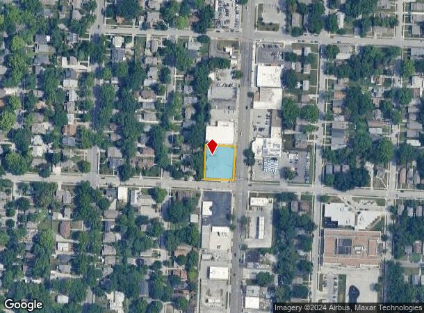  5840 Troost Ave, Kansas City, MO Parcel Map