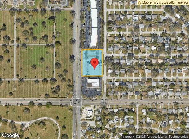  5501 49Th St N, Saint Petersburg, FL Parcel Map