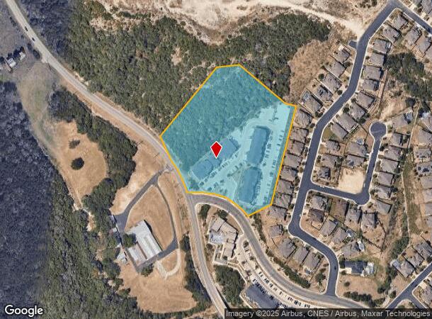  7710 Luskey Blvd, San Antonio, TX Parcel Map