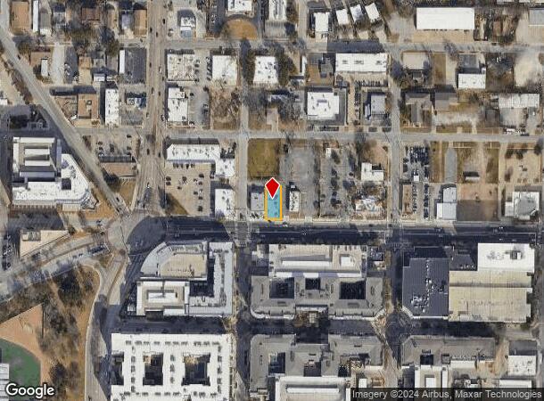  2934 W 7Th St, Fort Worth, TX Parcel Map