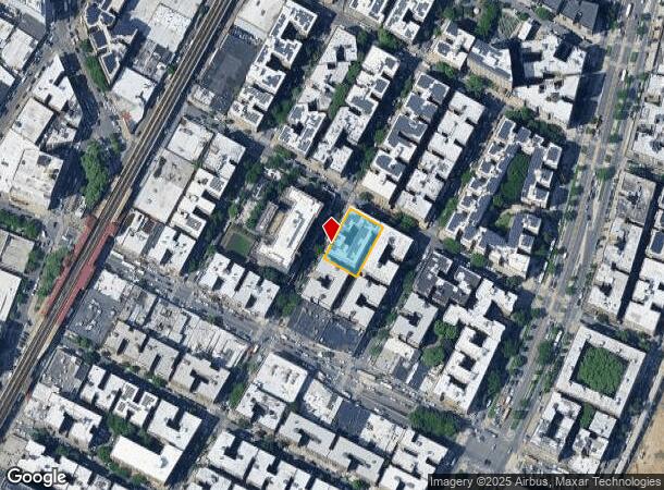 1424 Walton Ave, Bronx, NY Parcel Map