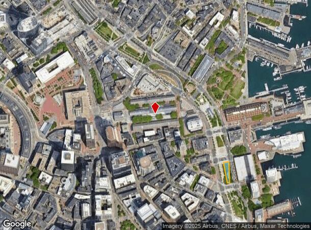  74 Milk St, Boston, MA Parcel Map