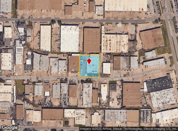  2647 Brenner Dr, Dallas, TX Parcel Map