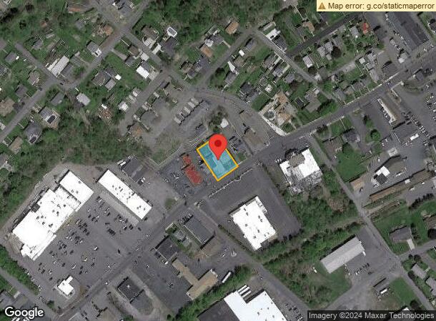  1540 Main St, Peckville, PA Parcel Map