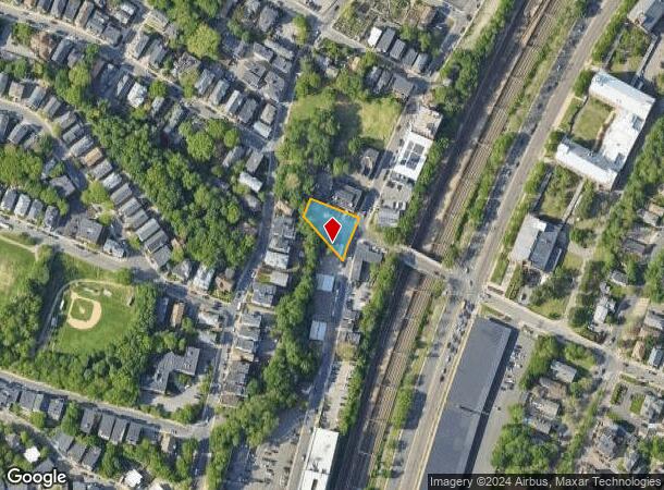  107 Terrace St, Roxbury Crossing, MA Parcel Map