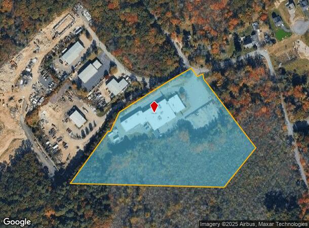 85 E Belcher Rd, Foxboro, MA Parcel Map