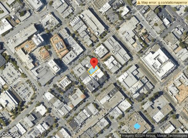  236 S B St, San Mateo, CA Parcel Map