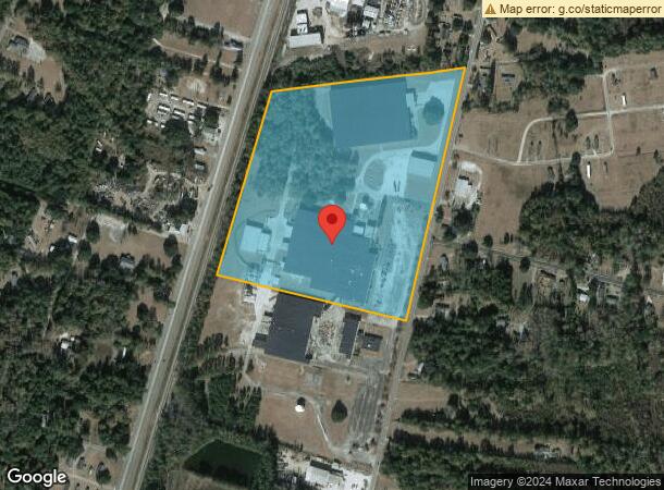  1457 Eastland Ave, Kingstree, SC Parcel Map