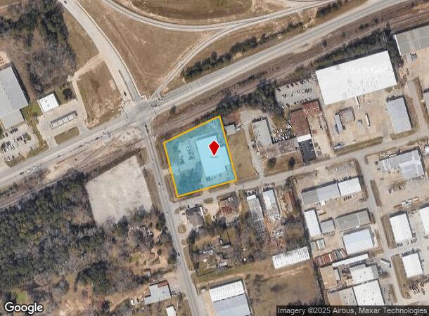  2611 Industrial Ln, Conroe, TX Parcel Map