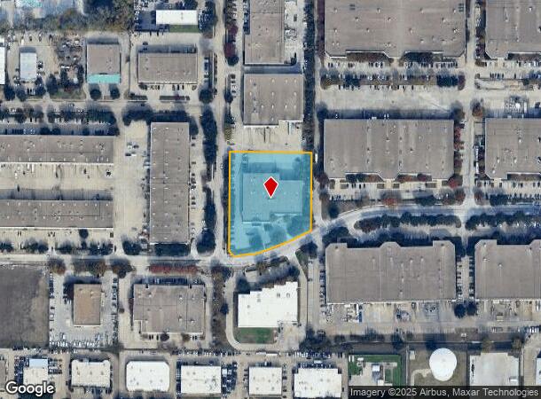 1701 10Th St, Plano, TX Parcel Map