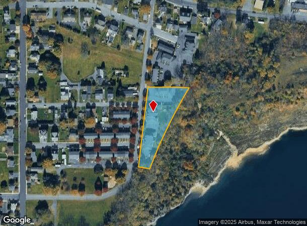 305 Franklin St, Nazareth, PA Parcel Map