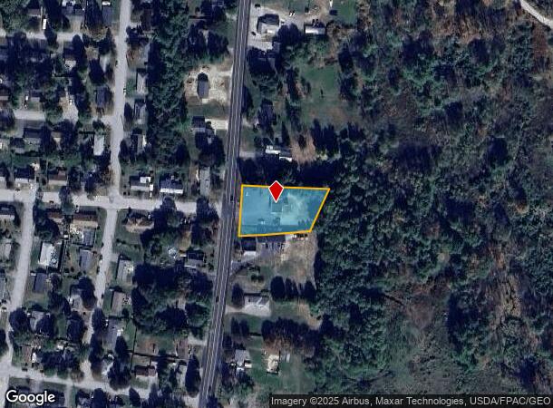 1085 Main St, Lewiston, ME Parcel Map
