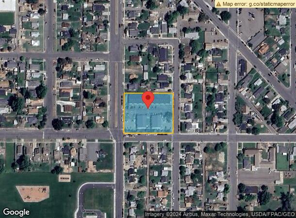  910 Harrison Ave, Sunnyside, WA Parcel Map