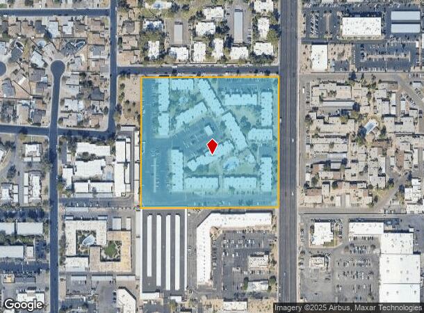 1030 S Dobson Rd, Mesa, AZ Parcel Map