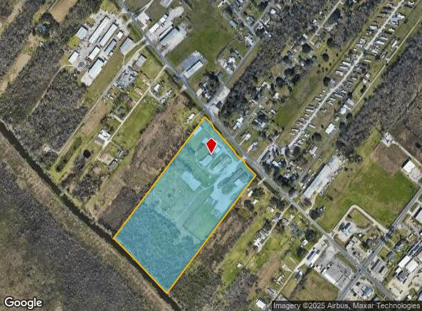 2075 Bayou Blue Rd, Houma, LA Parcel Map
