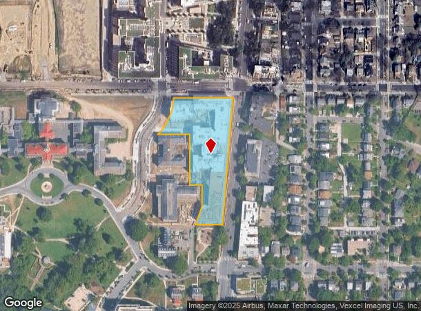  1100 Dahlia St Nw, Washington, DC Parcel Map