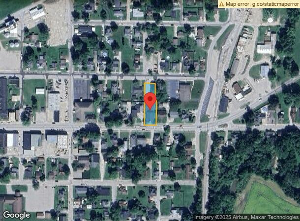  140 E Washington St, Morgantown, IN Parcel Map