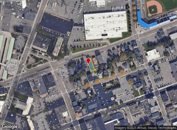  100 Henry St, Binghamton, NY Parcel Map