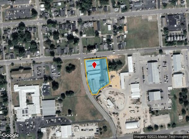  525 Castlen St, Owensboro, KY Parcel Map