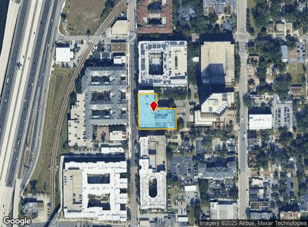  807 N Orange Ave, Orlando, FL Parcel Map